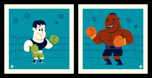 Dave Perillo "Mac Vs Mike" Print Set