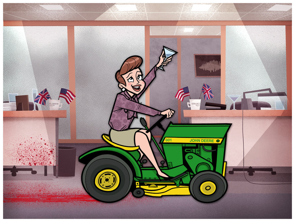 Justin White "I can't believe I'm gonna miss this" Print