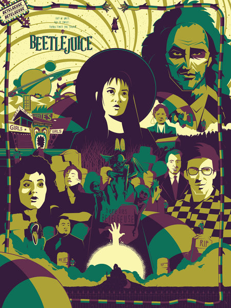 Marinko Milosevski "Beetlejuice" Print