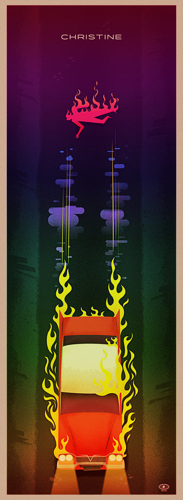 Mark Borgions "Christine" Print