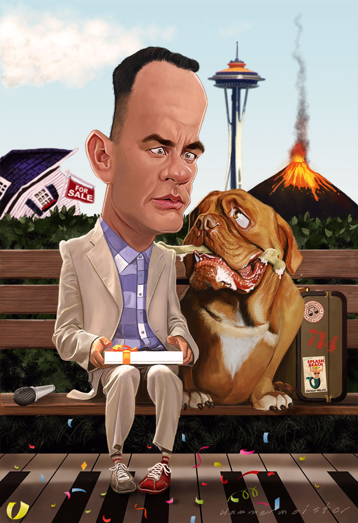 Mark Hammermeister "Forrest & Hooch" Print