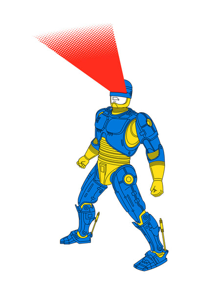 Matt Chase "RoboClops" Print