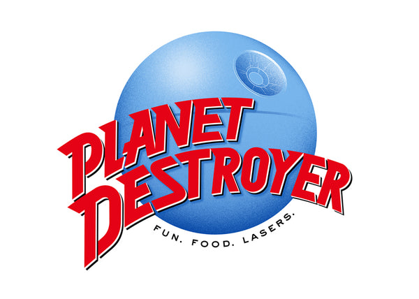 Matt Chase "Planet Destroyer" Postcard Print
