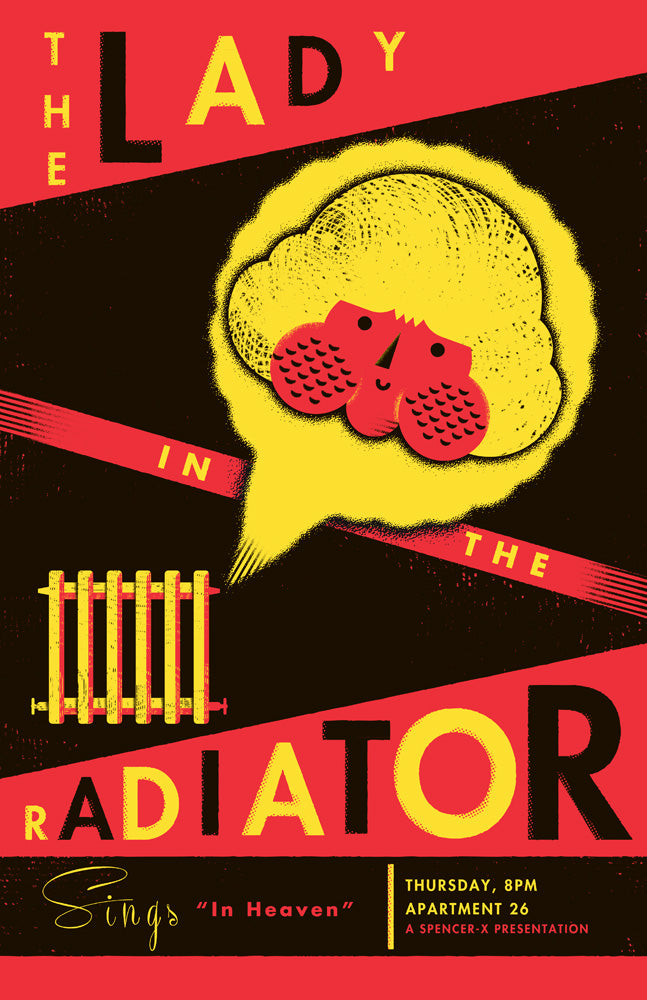 Matthew Daley "The Lady in the Radiator" Print
