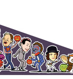 Matthew Lineham "Crazy 4 Cult Trick-or-Treater Pennant" Pennant