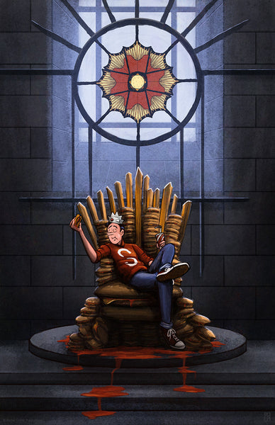 Matthew Rabalais "Hail to the Burger King" Print