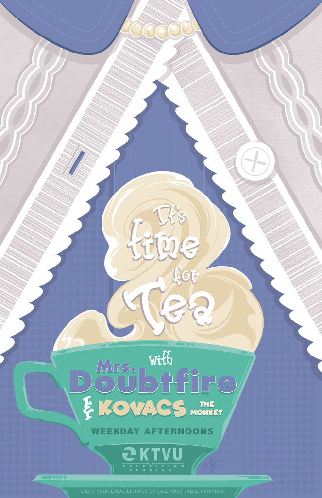 Michael Stiles "Mrs. Doubtfire" Print