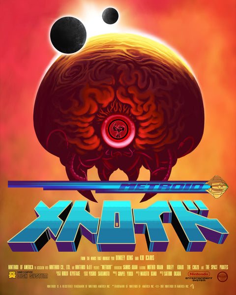 Michael Stiles "Metroid" Print