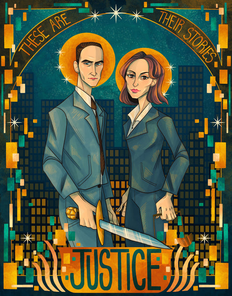 Michayla Grbich "Justice - Law & Order SVU" Print