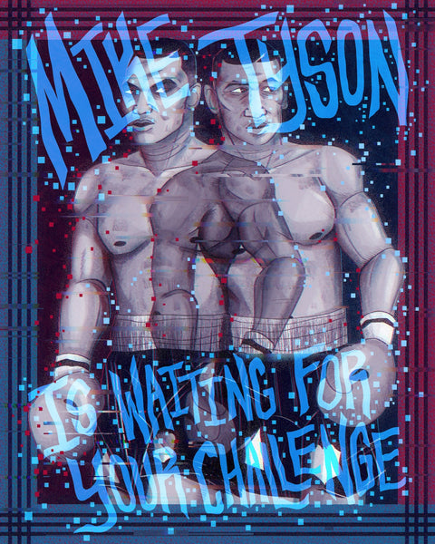 Michayla Grbich "Mike Tyson - Punch Out!" Print