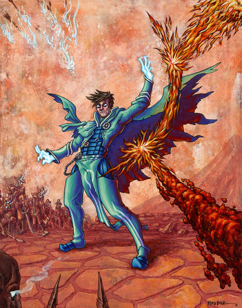 Mike Bilz "Jace, The Unbothered" Print