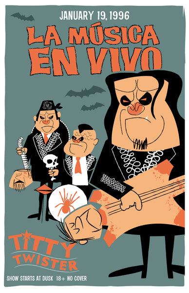 Mike Maas "Música en Vivo" Print