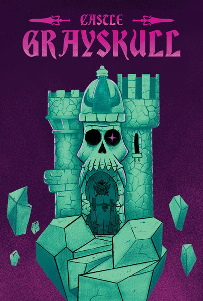 MIKEATRON! "CASTLE GRAYSKULL!" Postcard Print