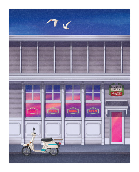 Zita Walker "Mystic Pizza" Framed Print