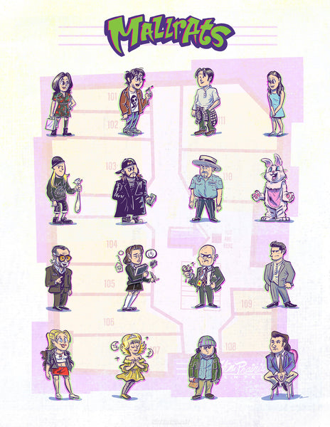 Nate Bear "You Are Here (13x19 Edition)" Print