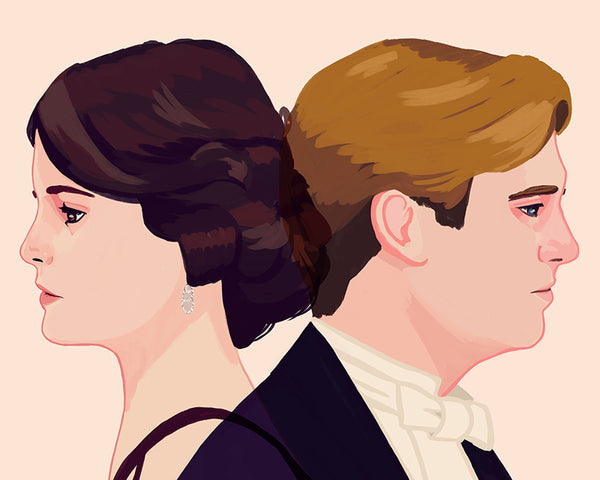 Nan Lawson “I won’t be happy with anyone else as long as you walk the earth.” Print