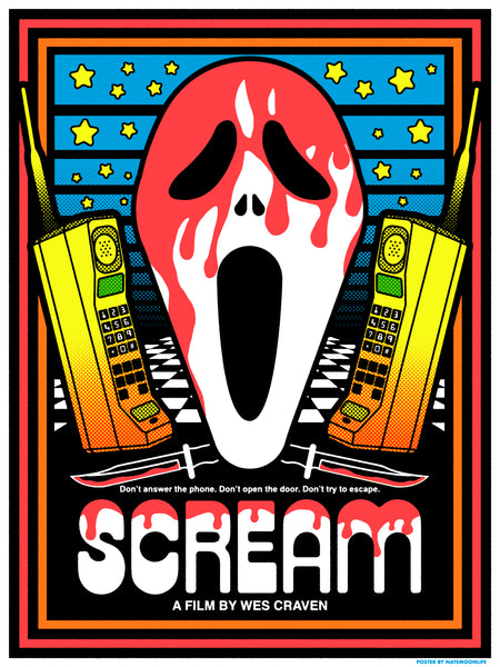 Nate Gonzalez / Moon Life "Scream" Print