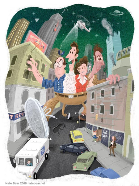 Nate Bear "Utter Disregard for Everything That Is Good and Decent (Small)" Print