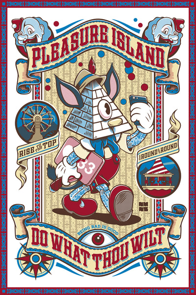 Nemons "Pleasure Island" Wood Print