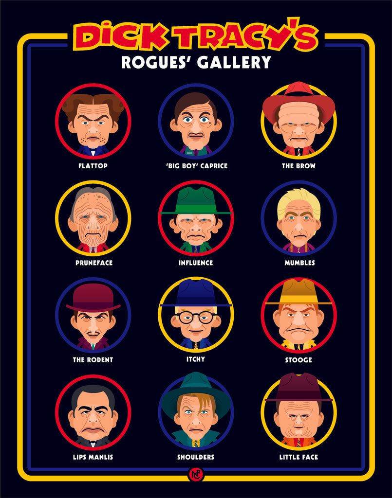 Nic Cowan "Rogues' Gallery" Print