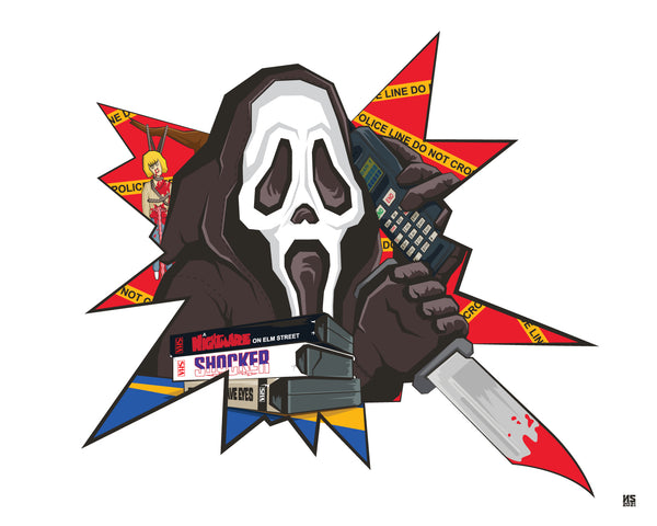 Nick Scumaci "Do You Like Scary Movies?" Framed Print