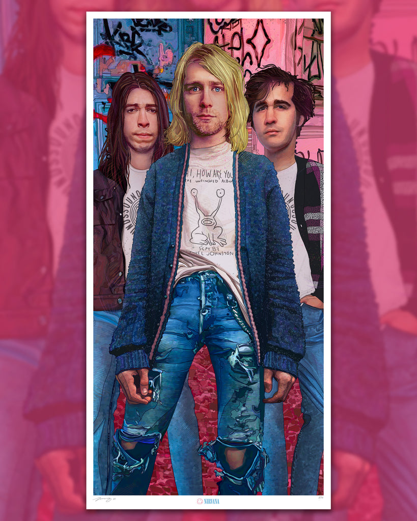 Tony Rodriguez "Nirvana for the Los Angeles Times" Print