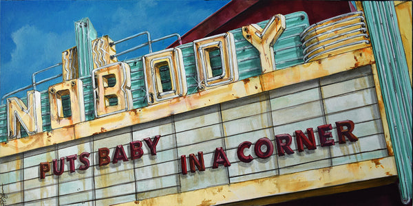 Rob Croxford "Nobody" Print