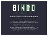 Not Cool Co. "House of the Dragon Bingo Set"