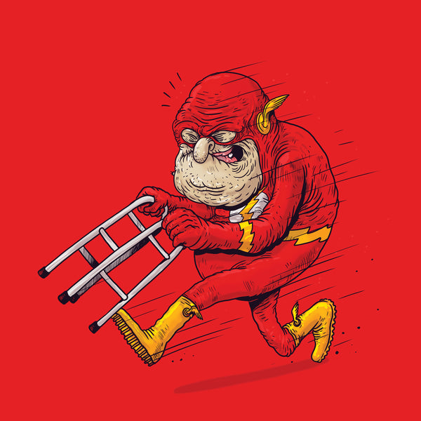 Alex Solis "Old Flash" Print