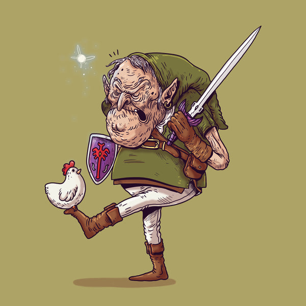 Alex Solis "Old Link" Print