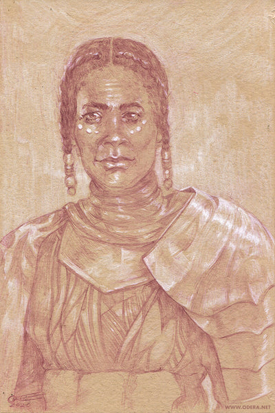 Odera Igbokwe "Nsibidi Knight #3"