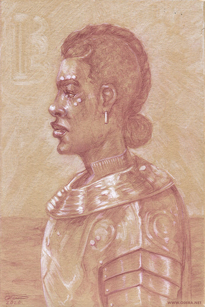 Odera Igbokwe "Nsibidi Knight #4"