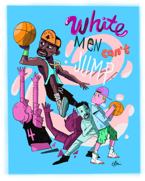Oliver Akuin "Hoopers" Print