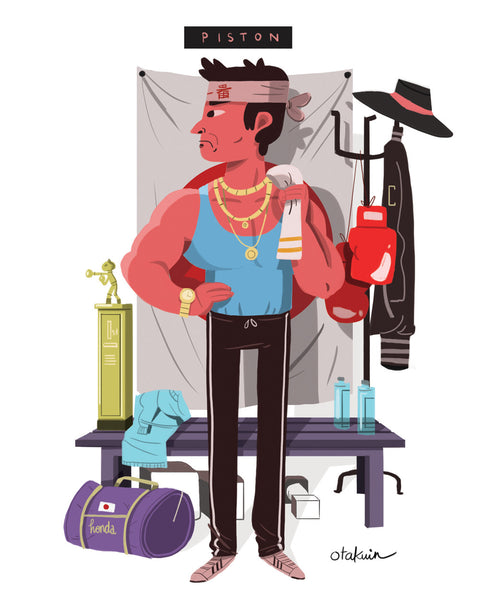 Oliver Akuin "Piston" Print