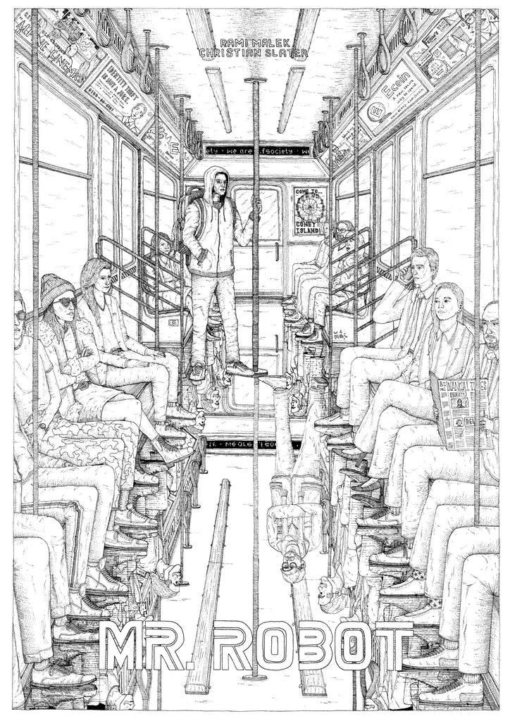 Morgan Girvin "Mr. Robot"