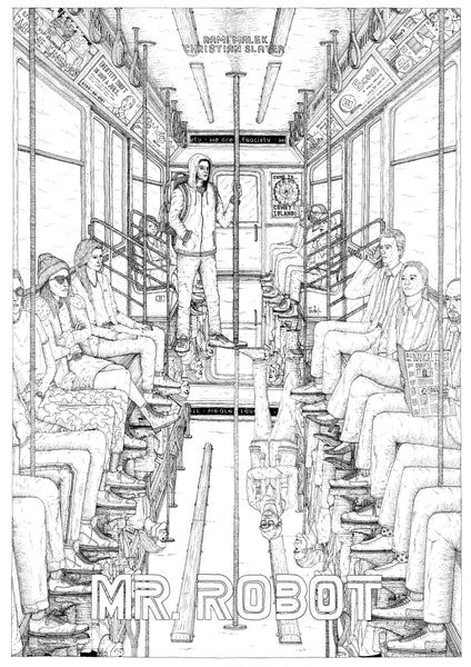 Morgan Girvin "Mr. Robot"