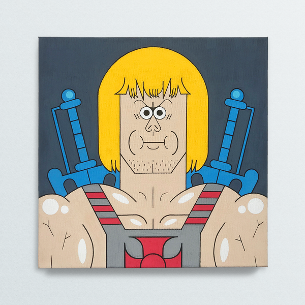 Nicole Cmar "Portrait of He-Man"