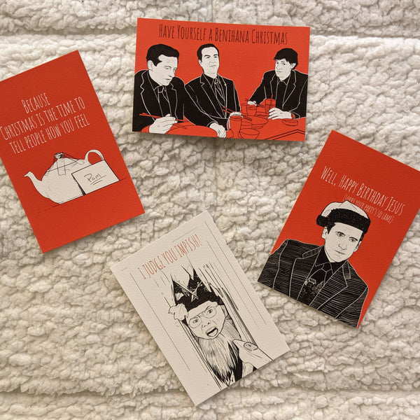 Raphael Kelly "The Office Christmas" Card Set