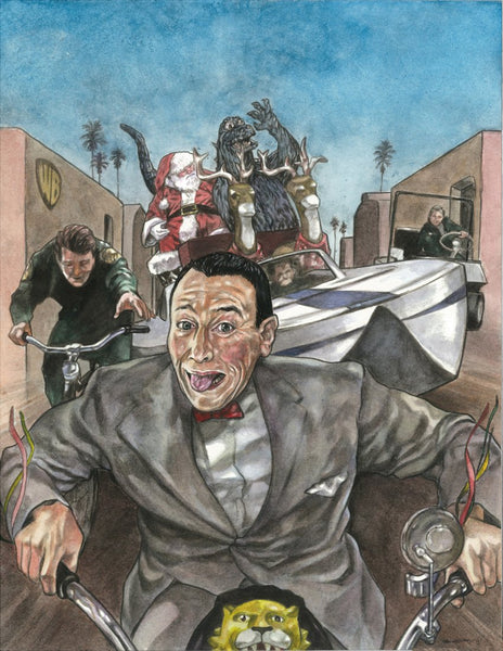 Beau Berkley "Pee Wee's Big Adventure Print"