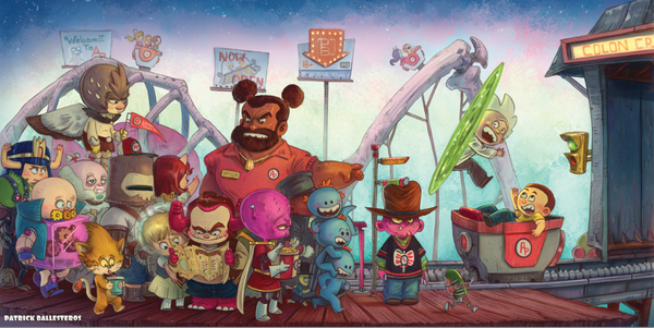 Patrick Ballesteros "Ruben's Revenge" Print
