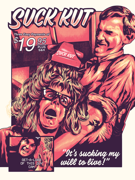 Paul Kreizenbeck "Suck Kut" Print