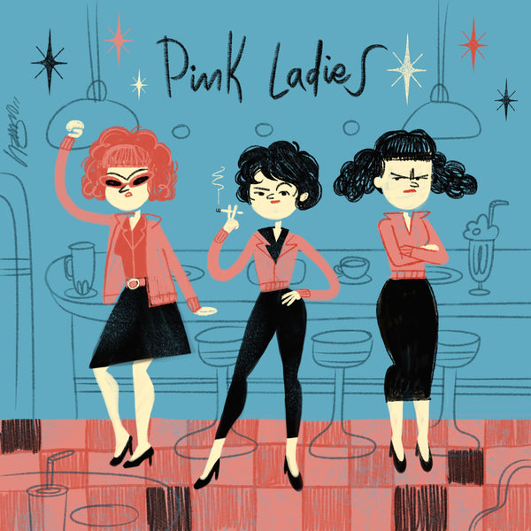 Chiki Sánchez "Pink Ladies" Print