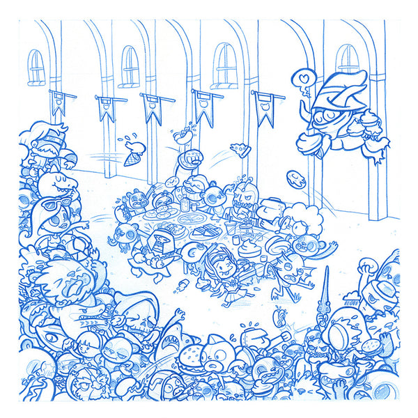 PODGYPANDA "FOOD FIGHT!"