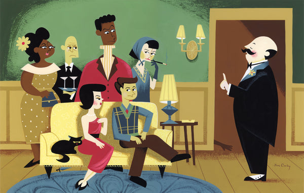 Jon Corby "In the Drawing Room" print