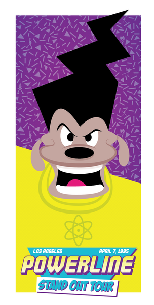 Mark Morris "Stand Out Tour '95 (Variant)" Print