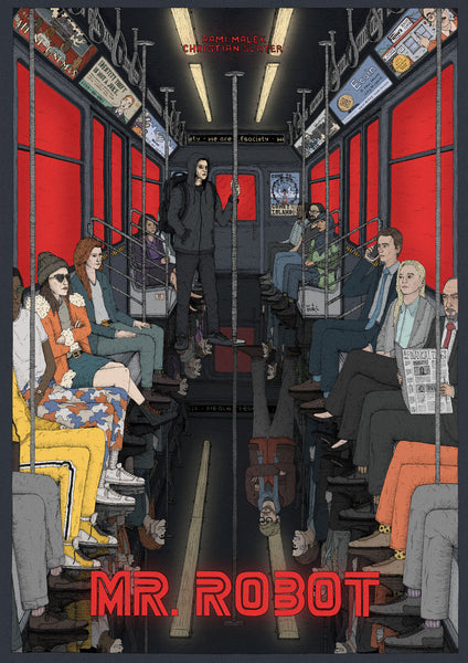 Morgan Girvin "Mr. Robot" Print