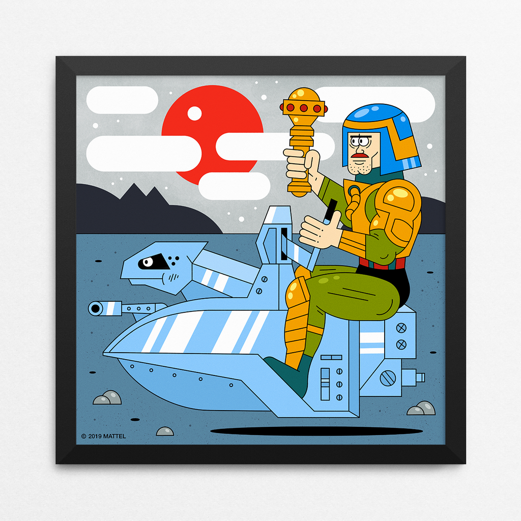 Nicole Cmar "Ready for Battle!" Framed Print