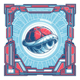 Dan Mumford “Red Shell.” Print