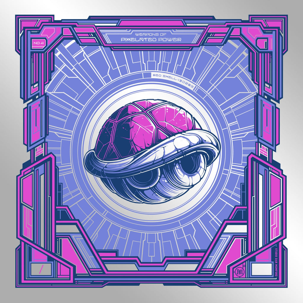 Dan Mumford “Red Shell. (Foil Variant)” Print