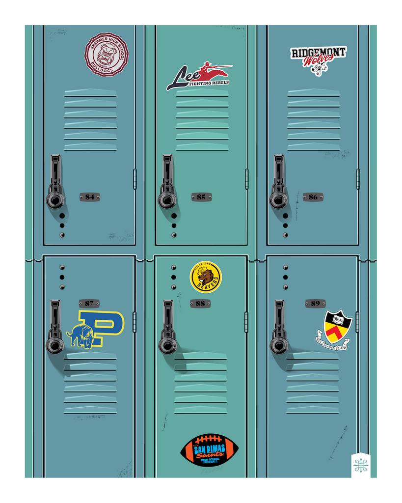 Jeff Boyes "Rival Schools" Print